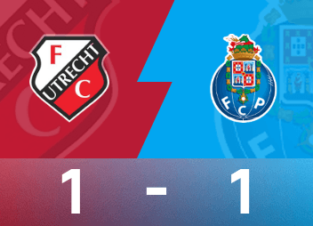 Informe de la Europa League: Sainz anotó el empate, el Porto empató 1-1 con el Utrecht con diez hombres