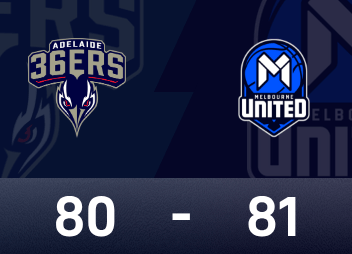Informe de batalla de la NBL: Edwards anota 25 puntos, Melbourne United venció a Adelaide 36ers 81-80