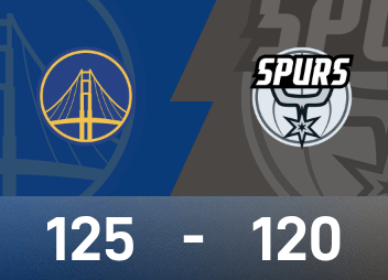 Informe de batalla de la NBA: Curry anota 46 puntos, Wenban anota un triple-doble, Warriors 125-120 Spurs