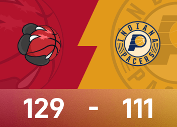 Informe de la NBA: Barrett 22 puntos y 6 rebotes, los Raptors vencieron a los Pacers 129-111