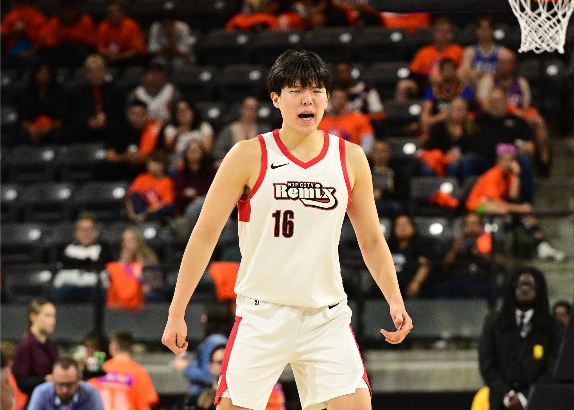 El valor más-menos de Yang Hansen en la primera mitad fue -25 y en la segunda mitad +24, Mix finalmente completó una gran reversión.